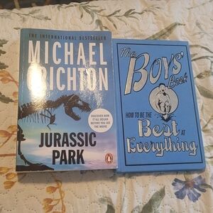 Jurassic Park and The Boys' Book Bundle